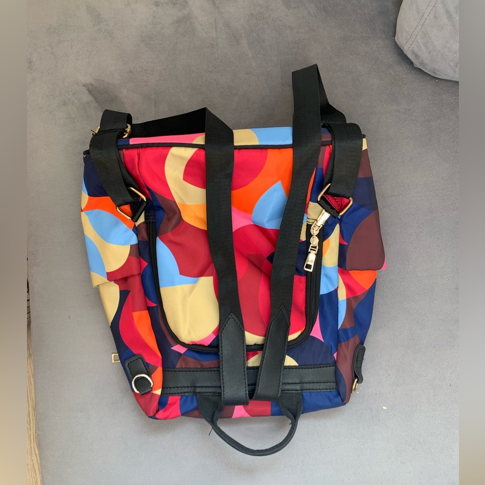 Multicoloured spacious backpack - Picture 2 of 4